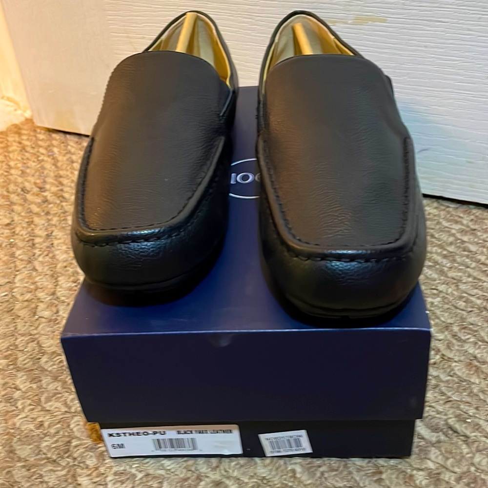 Nordstrom 1901 Driver Shoes- black 6M